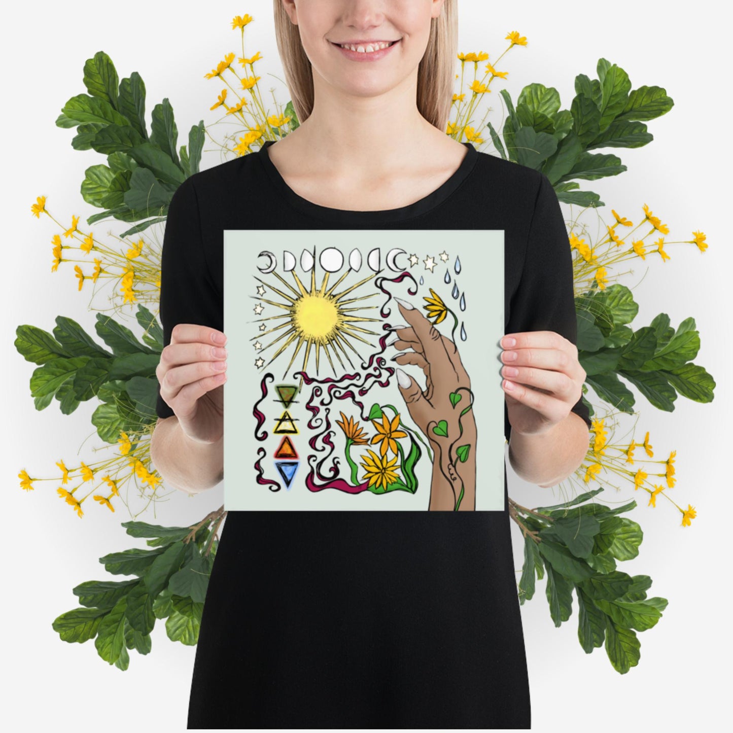 Hand of the Goddess Art Print
