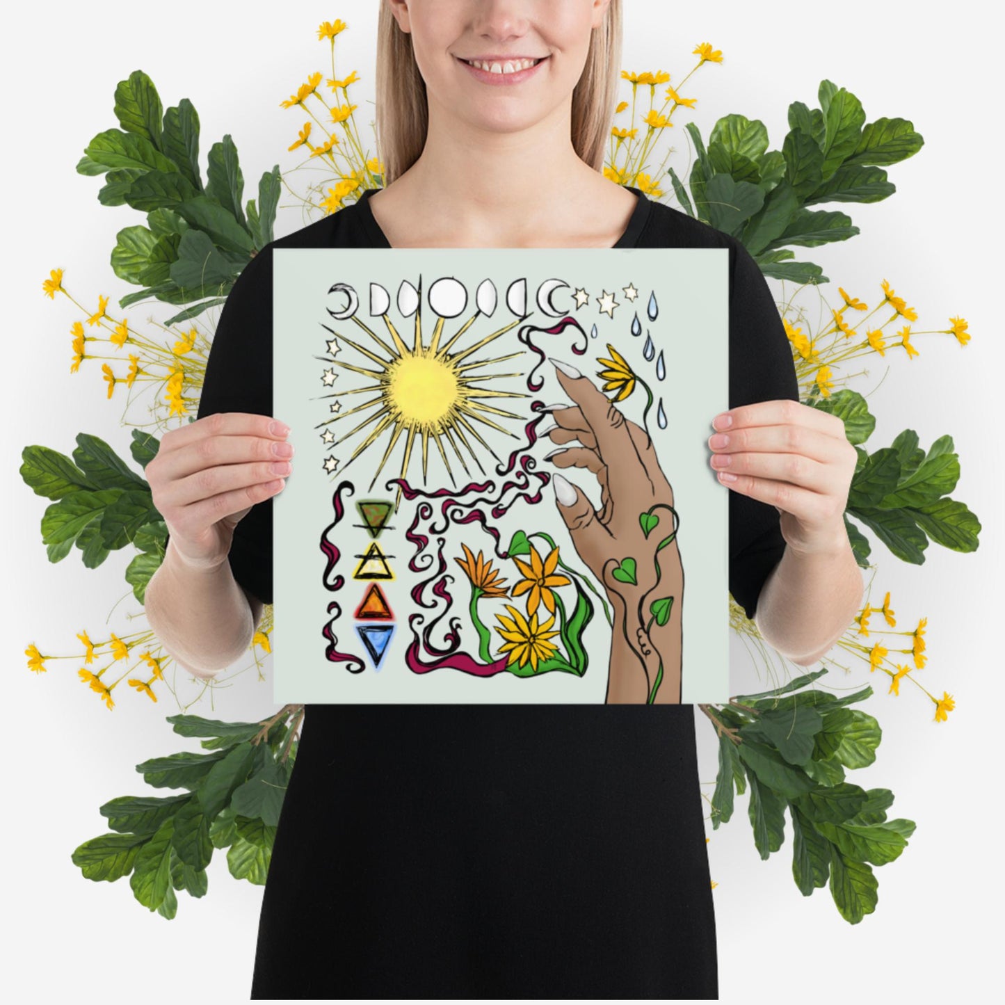 Hand of the Goddess Art Print