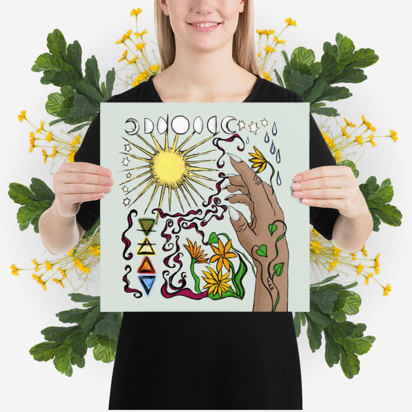 Hand of the Goddess Art Print