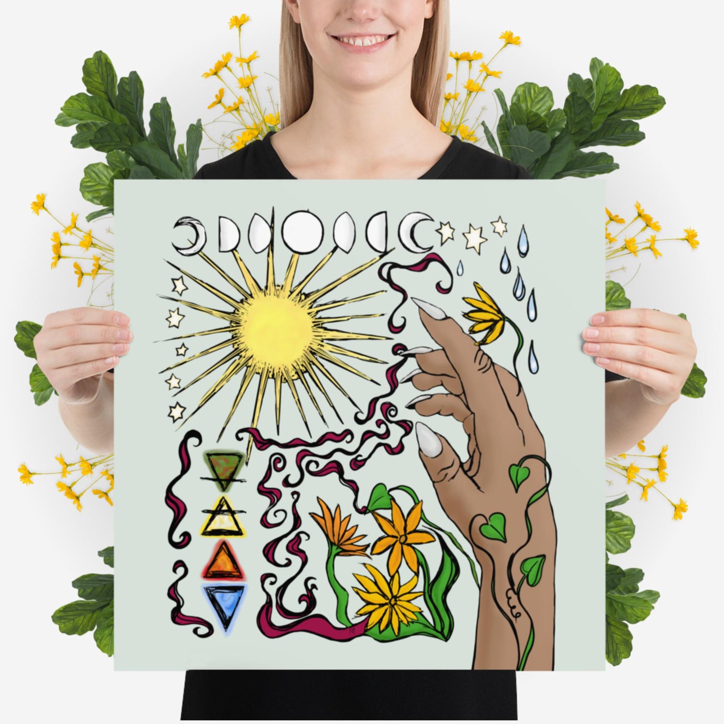 Hand of the Goddess Art Print