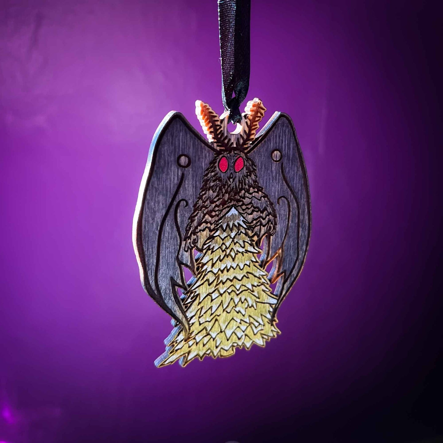 Holiday Mothman Ornament Cryptid Tree