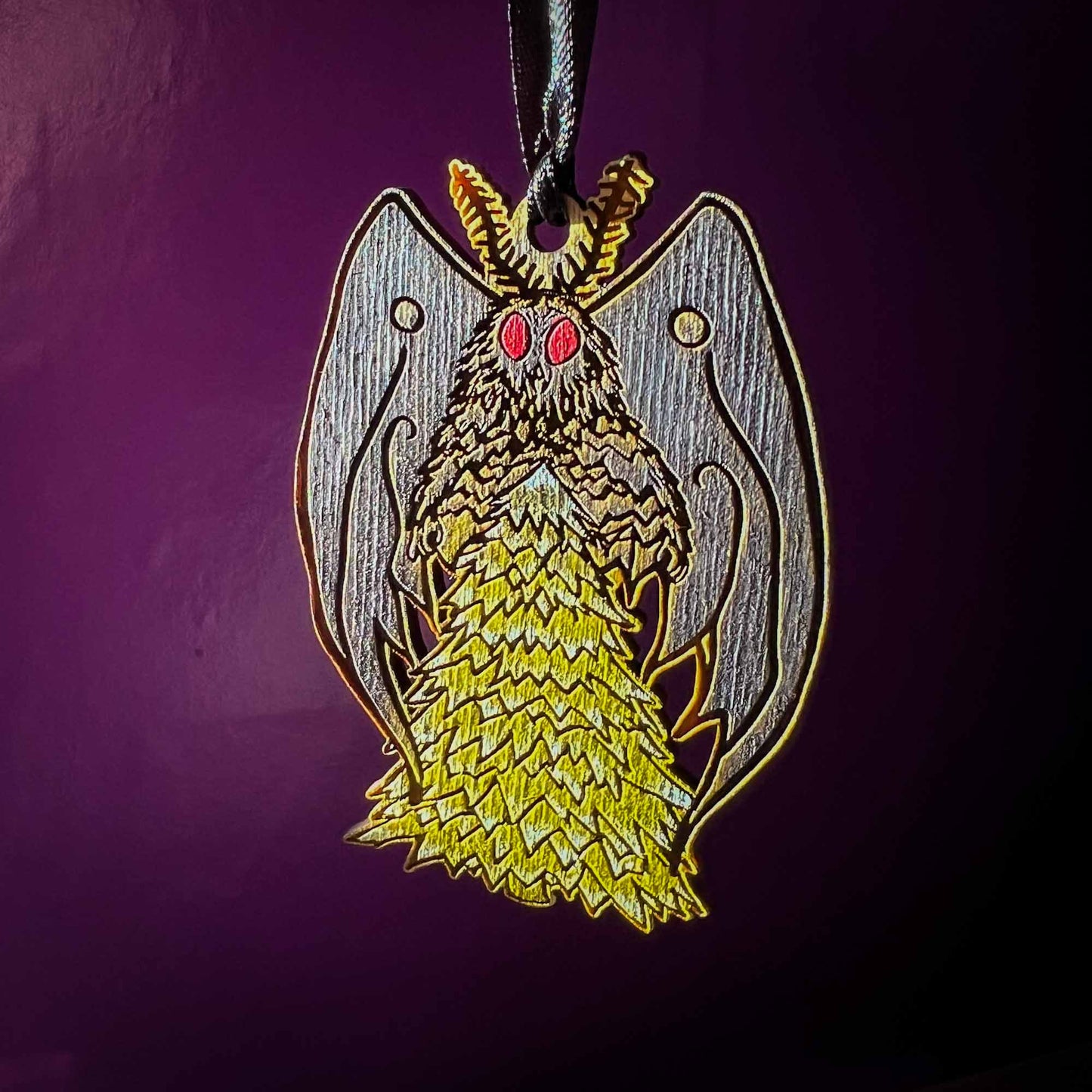 Holiday Mothman Ornament Cryptid Tree