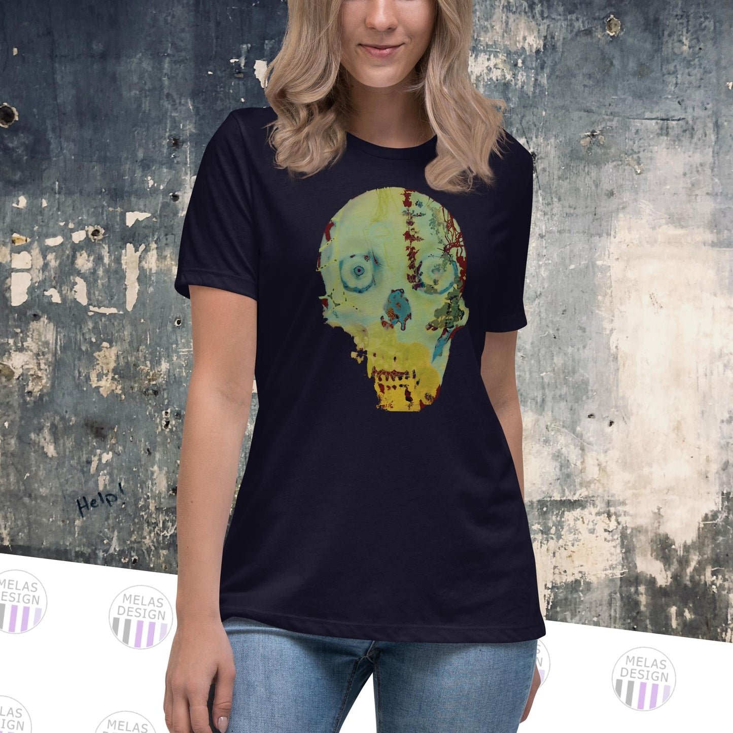 Catacomb Skull Women's Relaxed T-Shirt