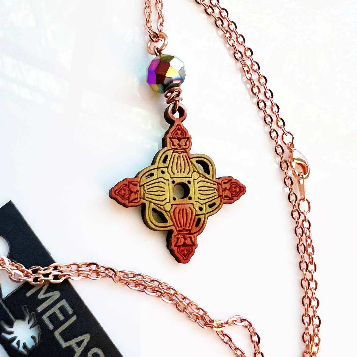 sci-fi fan gift; paranormal jewelry; paranormal necklace; cryptid necklace; handmade; affordable; gift idea