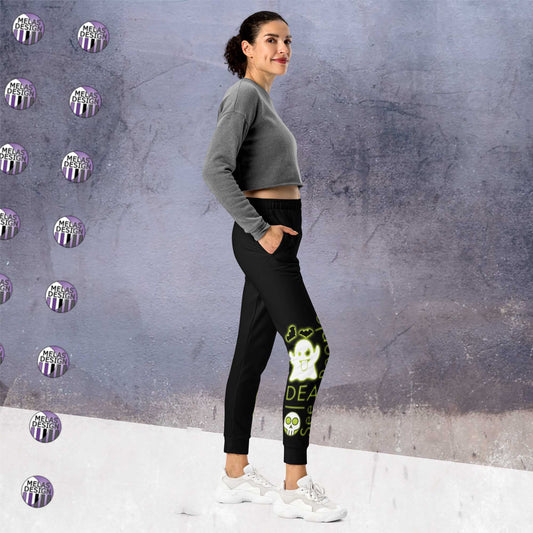 I See Dead People Ghost Emoji Women's Joggers