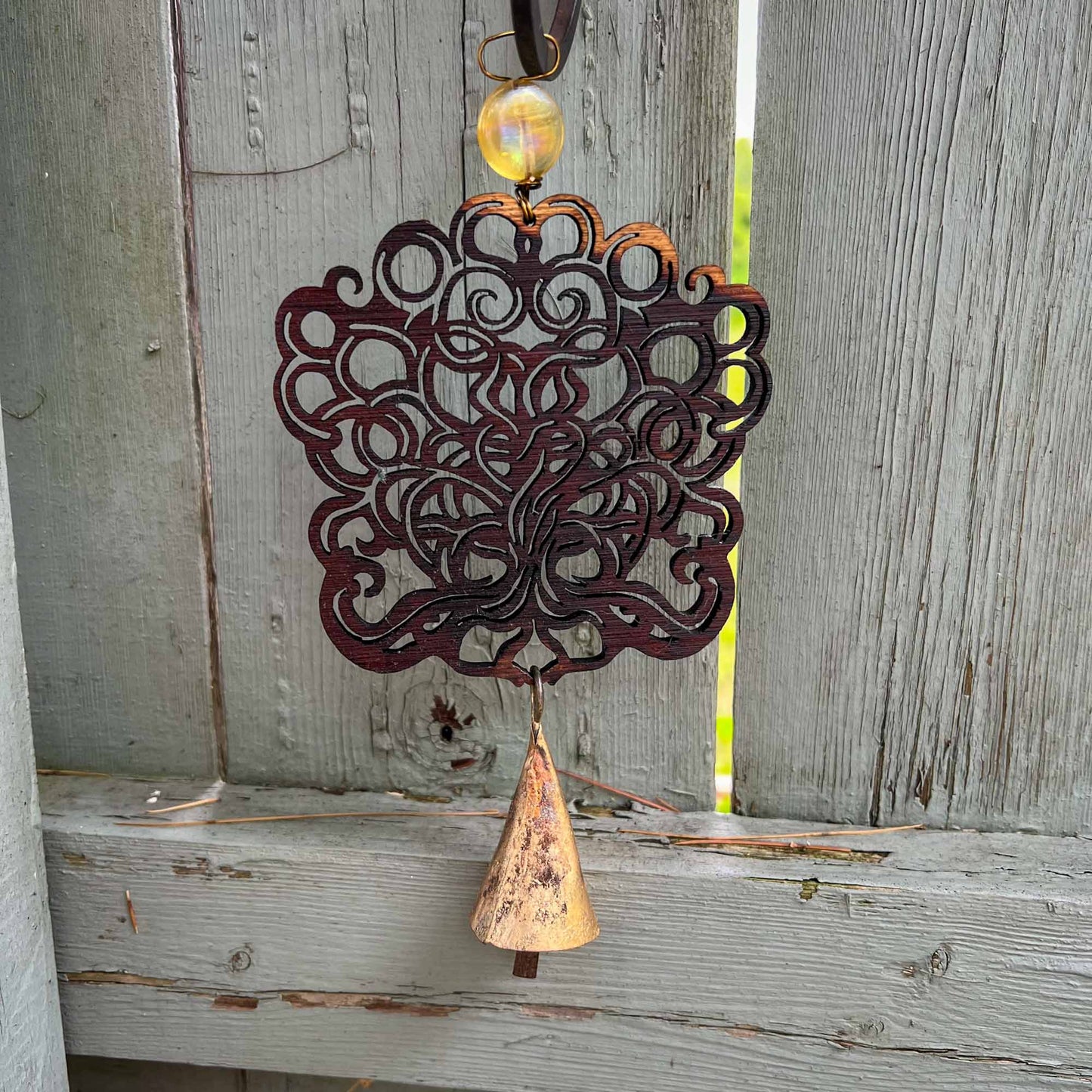 Wooden Tree of Life Chime Bell Hanging Decor