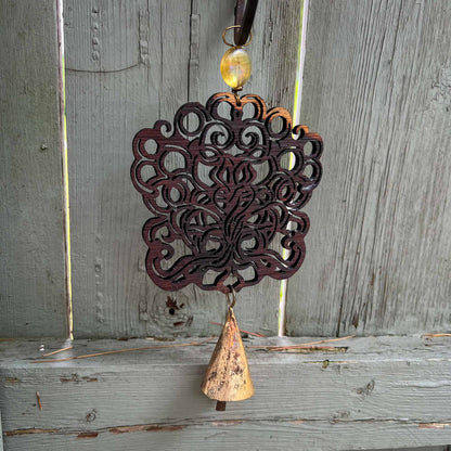 Wooden Tree of Life Chime Bell Hanging Decor