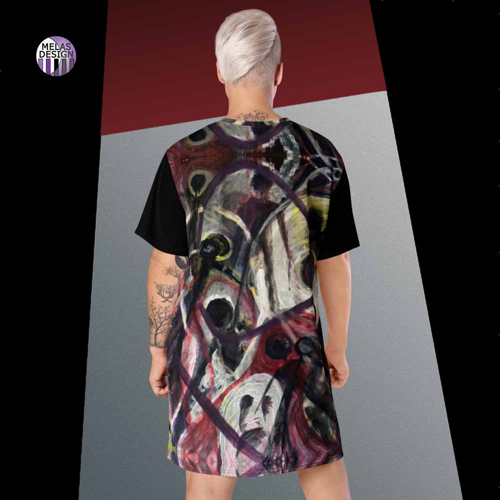 Ghosts and Shadow People T-shirt Dress