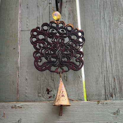 Wooden Tree of Life Chime Bell Hanging Decor