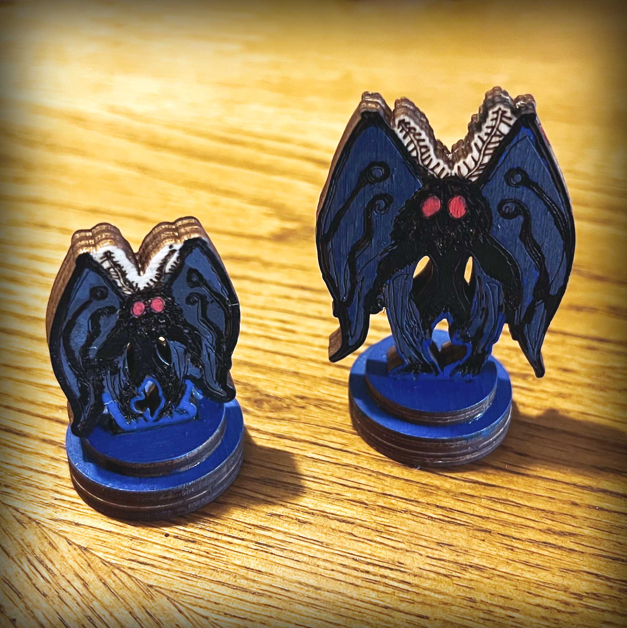 Mothman cryptid outlet sculpture