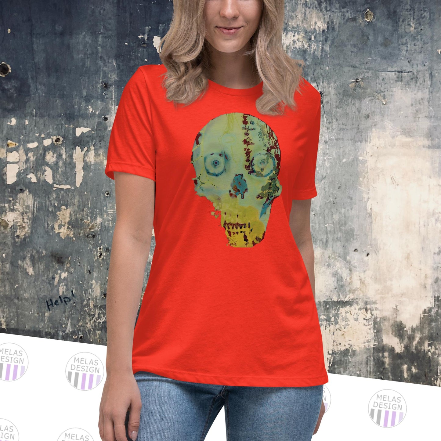 Catacomb Skull Women's Relaxed T-Shirt