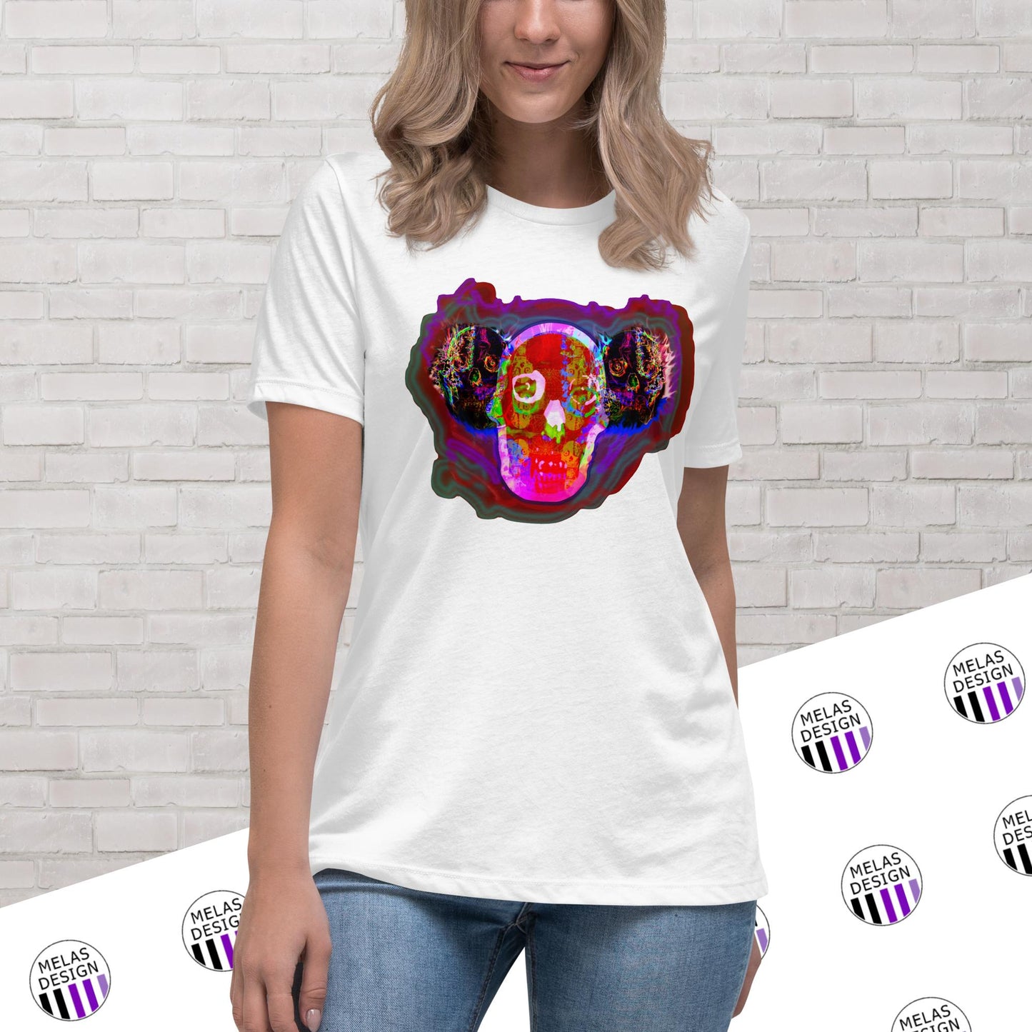 Freakazoid Skulls Women's Relaxed T-Shirt