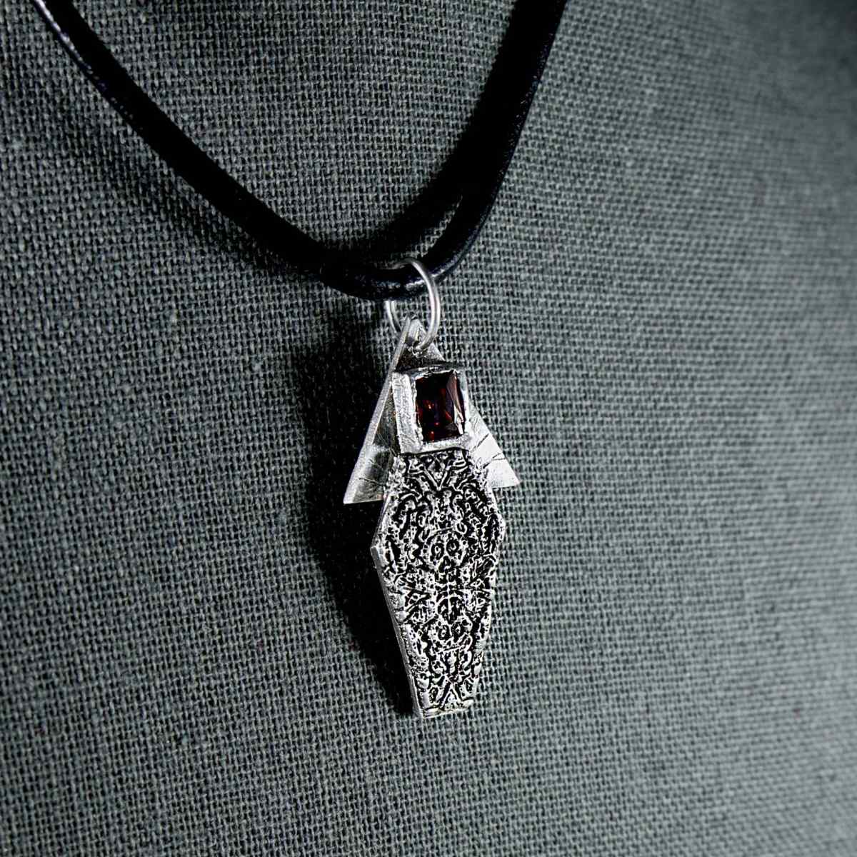 coffin jewelry; melasdesign handmade darkness; unisex; voodoo; necklace; one of a kind
