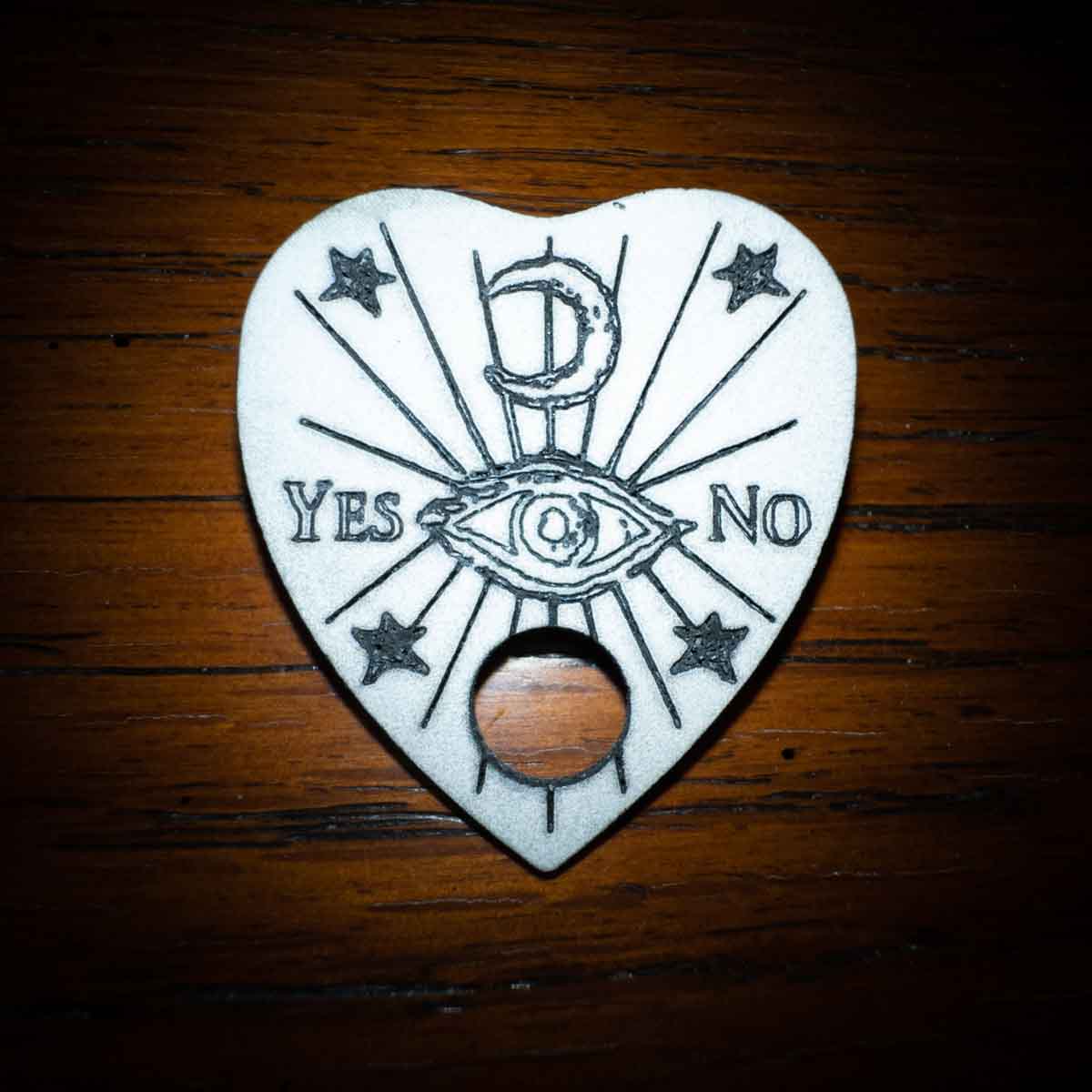 Ouija Planchette Yes No Pin