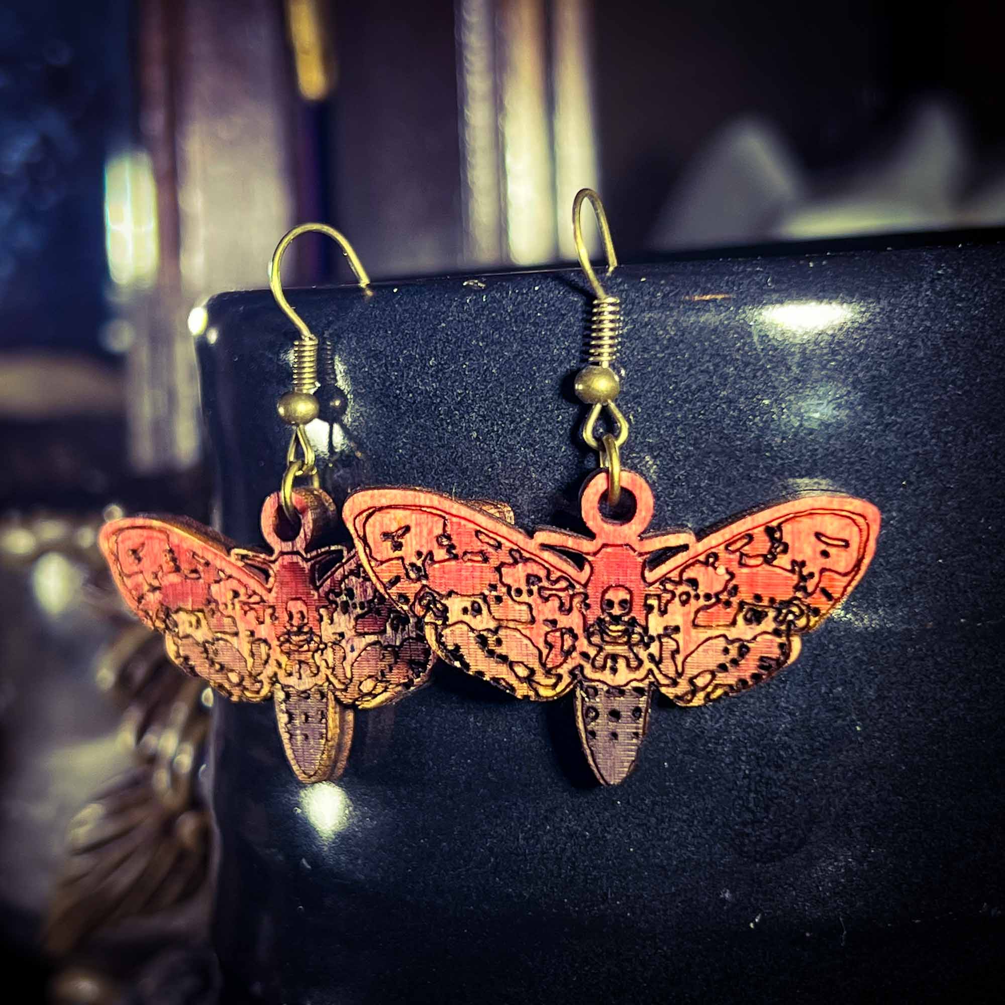 Death's head moth on sale jewelry