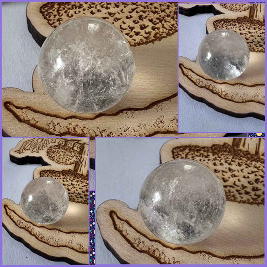 White Quartz; Crystal Ball; Spheres;